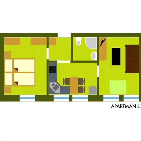 Apartmany Cestar Bozi Dar Exterior photo