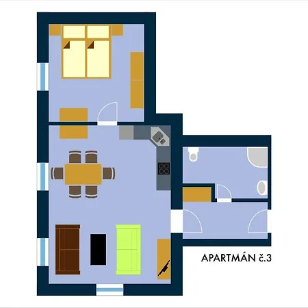 Apartmany Cestar Bozi Dar Room photo